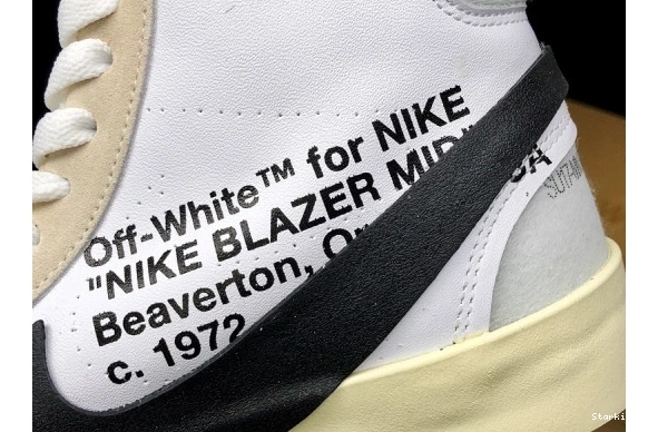 O-W Nike  Mid AA3832-100 Blazer 1121